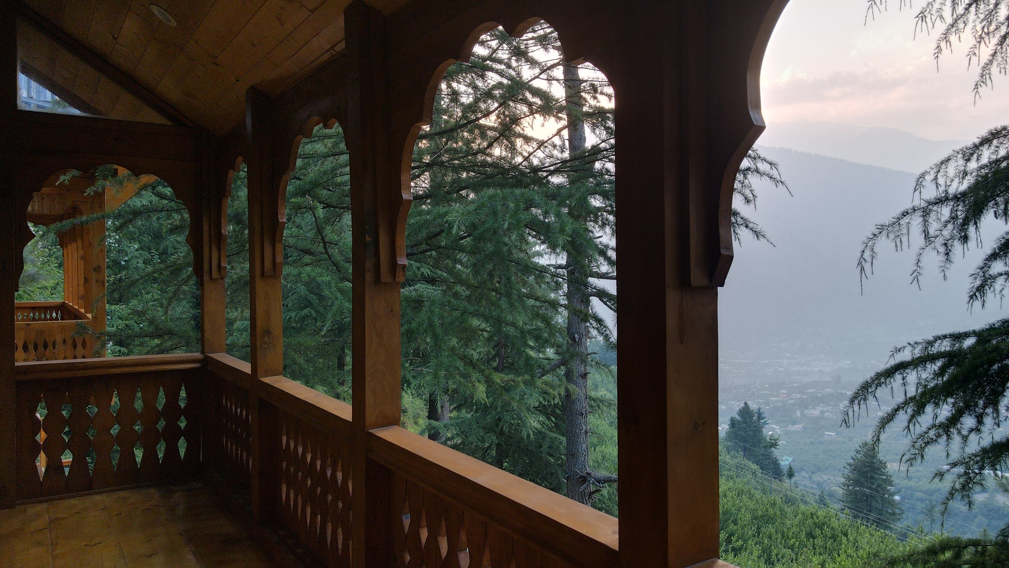 View from the chalet