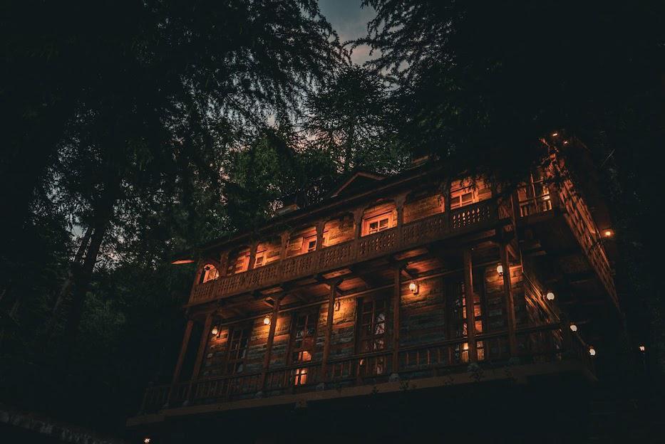 Night View of Chalet